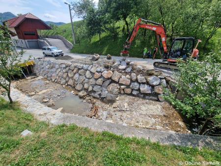 Sanacijska obnova vodotokov in hudournikov po poplavah (19)